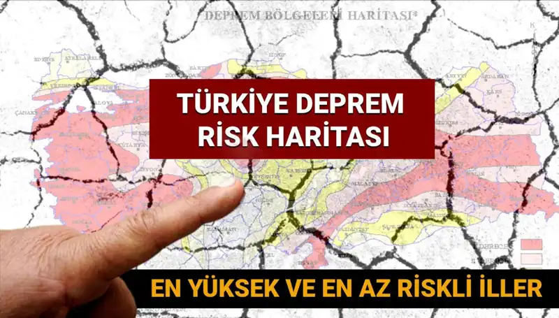 Türkiye’nin Deprem Riski Haritası 2025: Hangi İller En Tehlikeli?