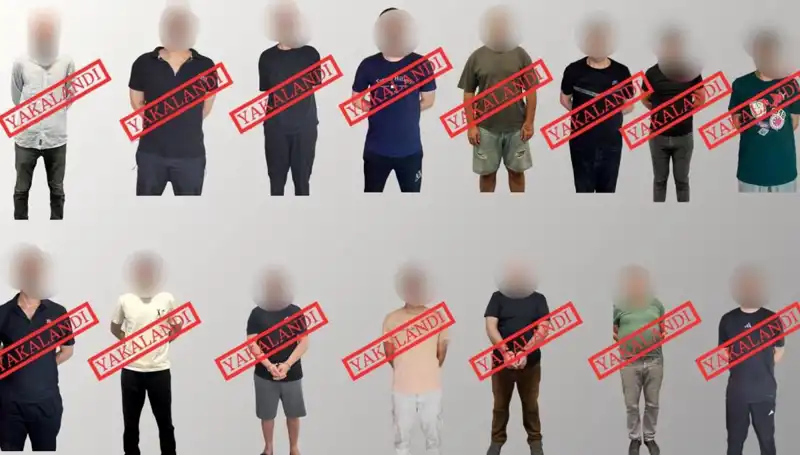 Kırmızı Bültenle Aranan 14 Şüpheli, Emniyetin Başarısıyla Yakalandı