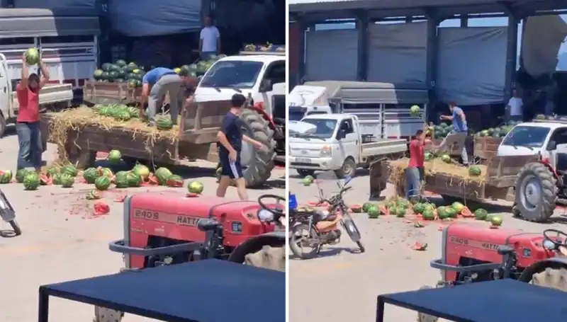 Karpuz Patlatma Geleneği Son Buluyor: Çiftçiler Zora Girdi