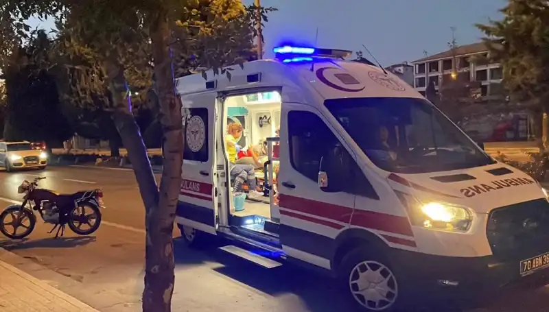 Otomobilin Motosiklet Kazası: Sürücü Kaçtı, Motosiklet 70 Metre Sürüklendi
