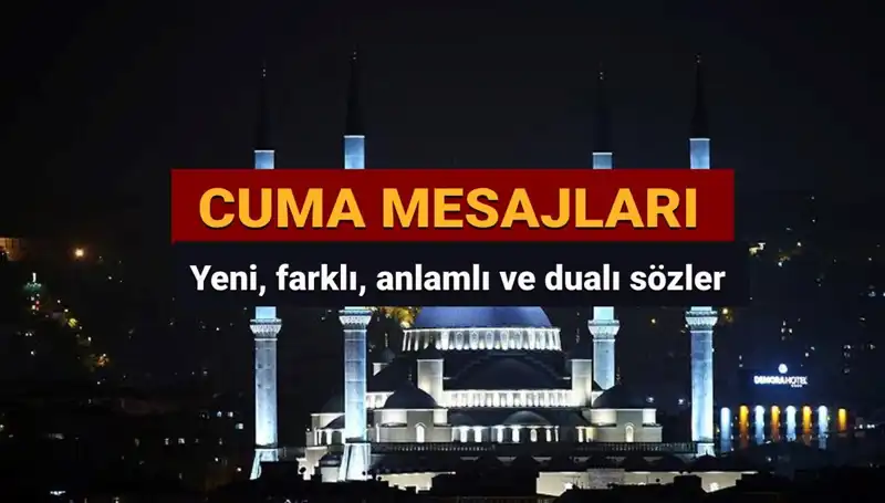 2025'te Huzur Dolu Bir Cuma İçin En Güzel Dualı Mesajlar