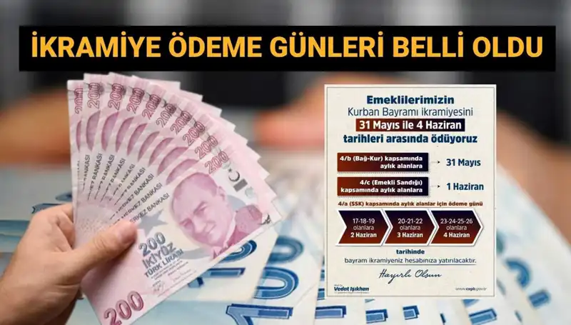 Emekli Bayram İkramiyeleri Hesaplarda! Tarihleri ve Detayları Açıklıyoruz