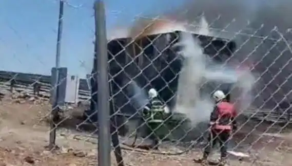 Şanlıurfa'da Trafo Yangını: Kentte Alarm Durumuna Geçildi