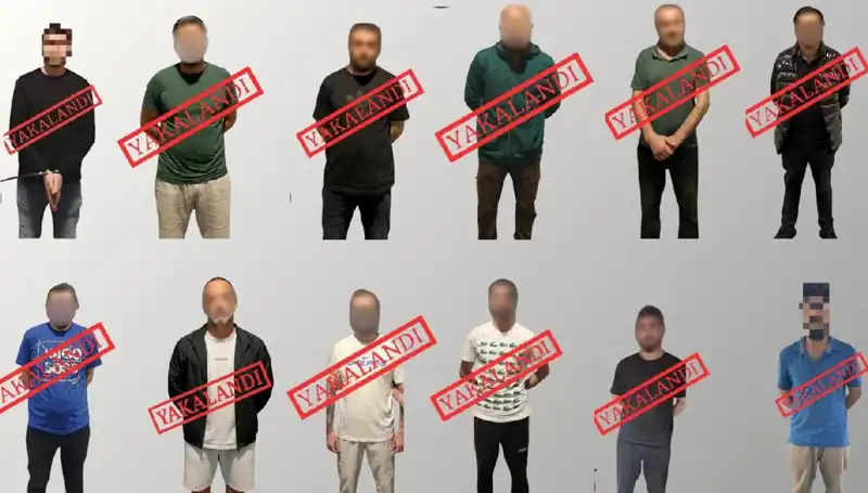 Ulusal Seviye Suçlular: Kırmızı Bültenle Aranan 12 Kişi Yakalandı