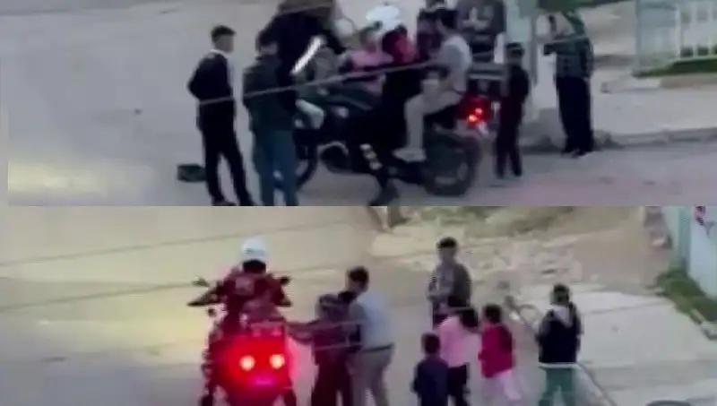 Çocukların Gözünde Kahraman: Polis Memurunun Motora Bindiği Anlar
