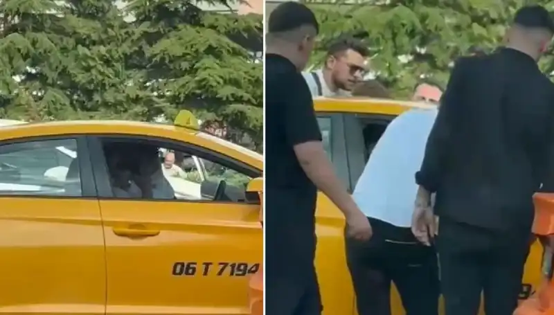 Trafikte Tartışma Sonrası Olaylı Yumruklaşma: Taksi Şoförü Kaldırıldı