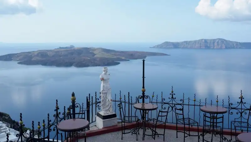 Santorini'de Doğa Tehdidi: Ada Sular Altında Kalabilir!