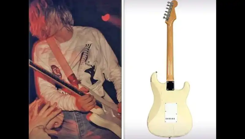 Kurt Cobain'in Efsanevi Gitarı Açık Artırmada Satıldı: Rekor Fiyat!