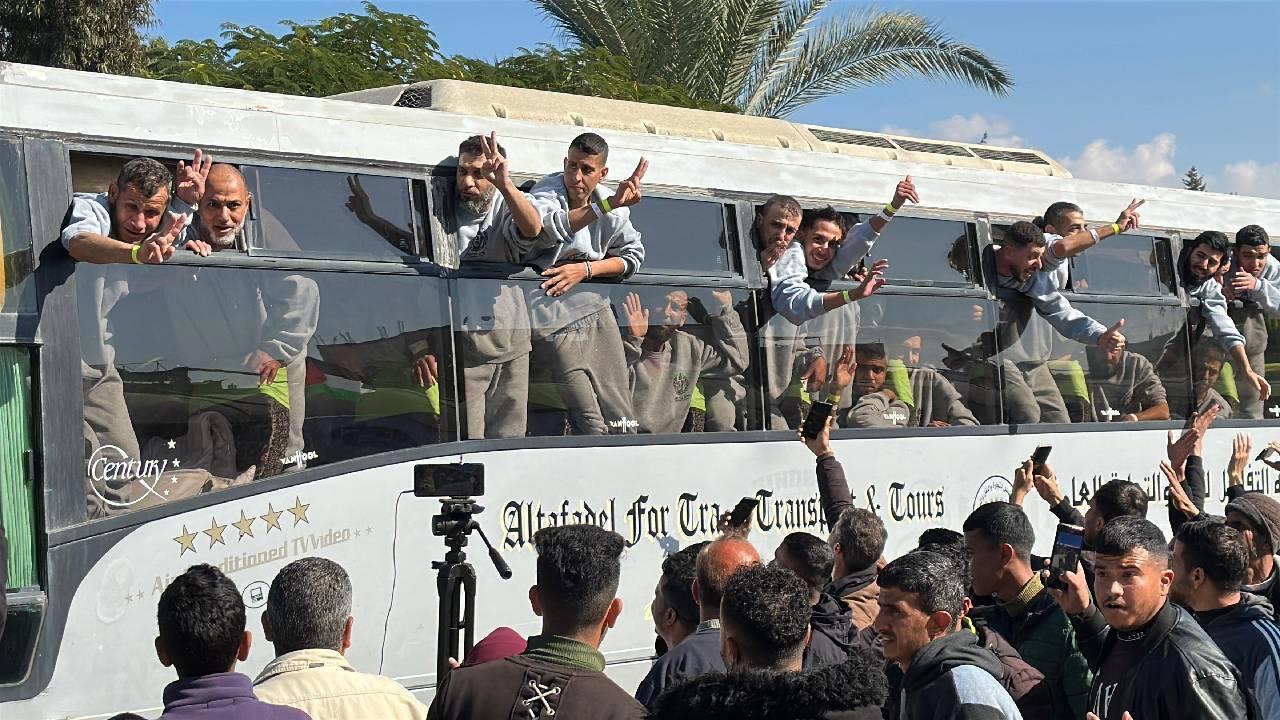 Filistin ve İsrail Arasındaki Rehine Takasında 183 Filistinli Serbest Bırakıldı