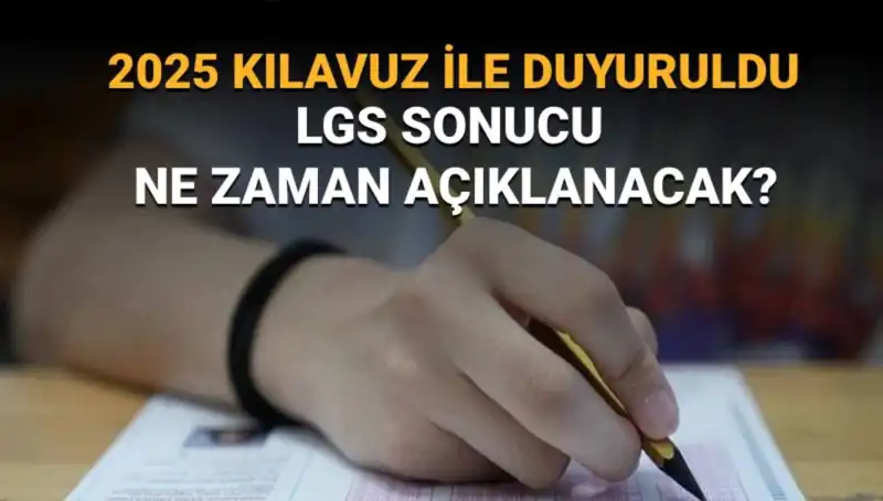 LGS 2025 Sonuçları için Gözler MEB’de, Tarih Belli Oldu!