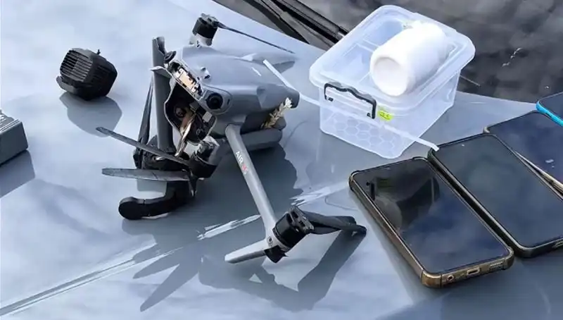 Uyuşturucu Taşıyan Drone Hava Hücumuyla Düşürüldü: Yeni Bir Güvenlik İhlali