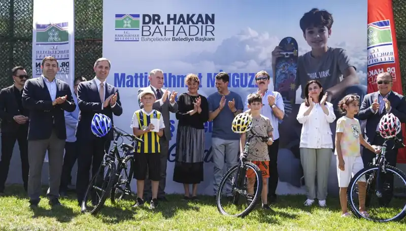 Bahçelievler'de Gençler için Yeni Bir Cennet: Mattia Ahmet Minguzzi Skate Parkı Açıldı