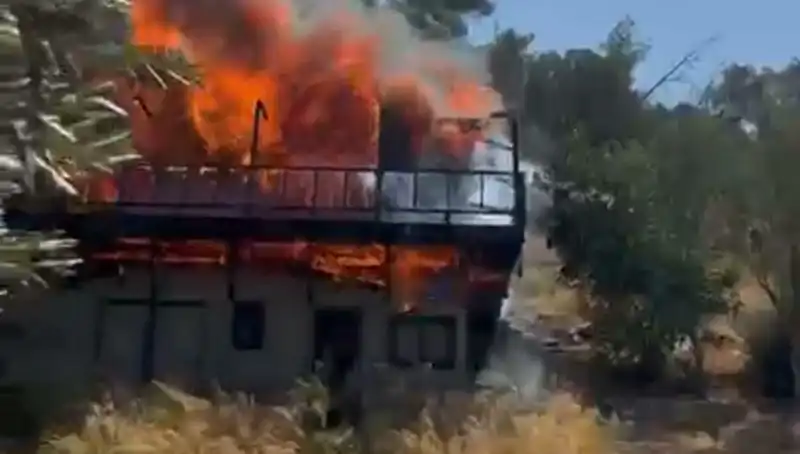 Bodrum’da Yangın Paniği: Ekipler Hızla Müdahale Etti