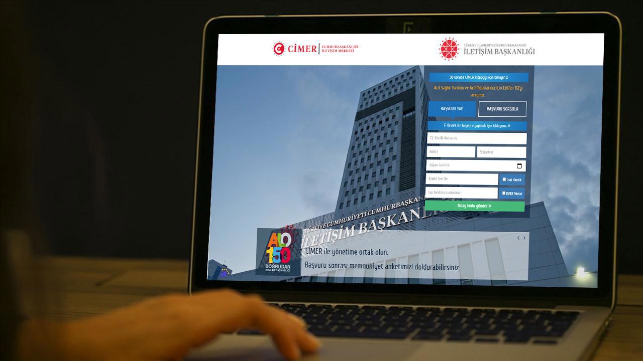 Milletdevlet iletişiminin kalbi CİMER'e yüksek başvuru