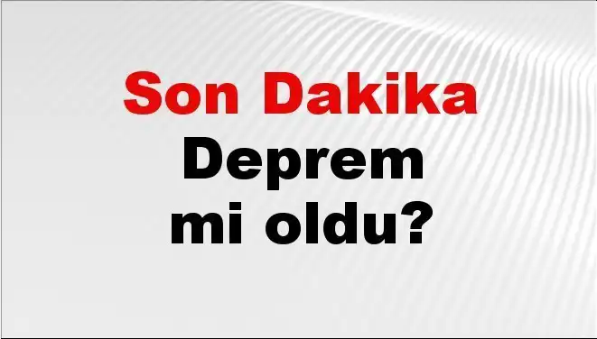 Muğla'da Sarsıcı Deprem! O Anlar Nasıl Yaşandı?
