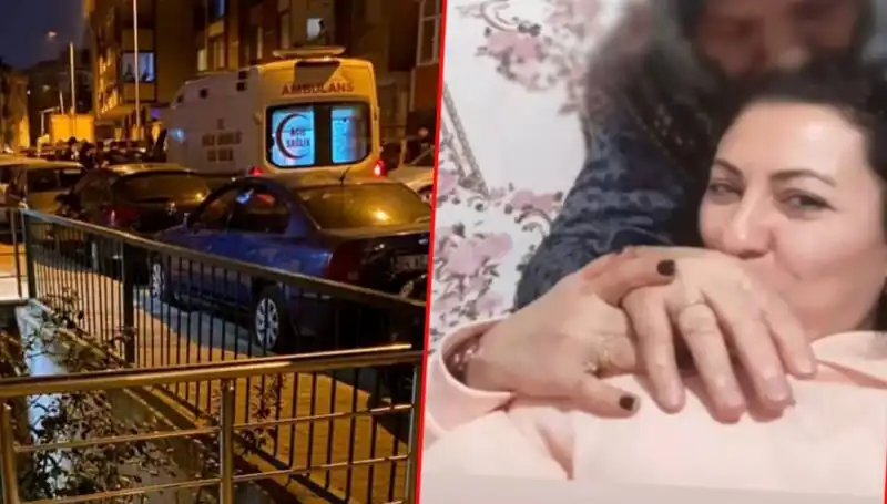 İstanbul'da İki Çocuk Annesi Eşinin Silahlı Saldırısına Uğradı