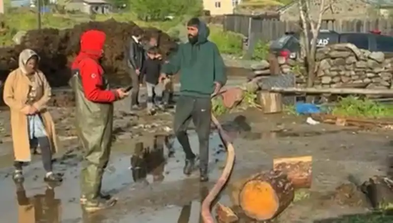 Ardahan'da Sağanak Yağış, Sel Felaketine Dönüştü!
