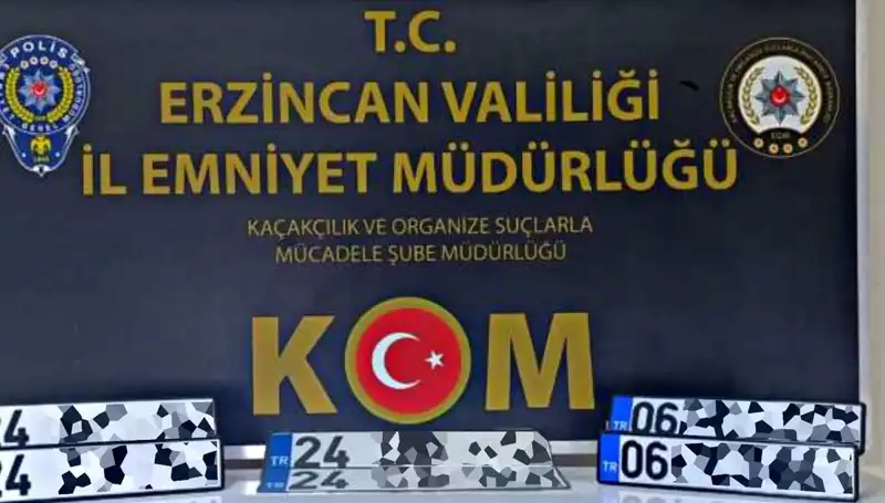 Erzincan’da Şok "APP Plaka" Operasyonu: Detaylar Ortaya Çıktı!