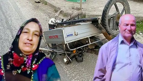 Motosiklete Arkadan Çarpan Araç Feci Kazaya Yol Açtı: İki Kişi Hayatını Kaybetti