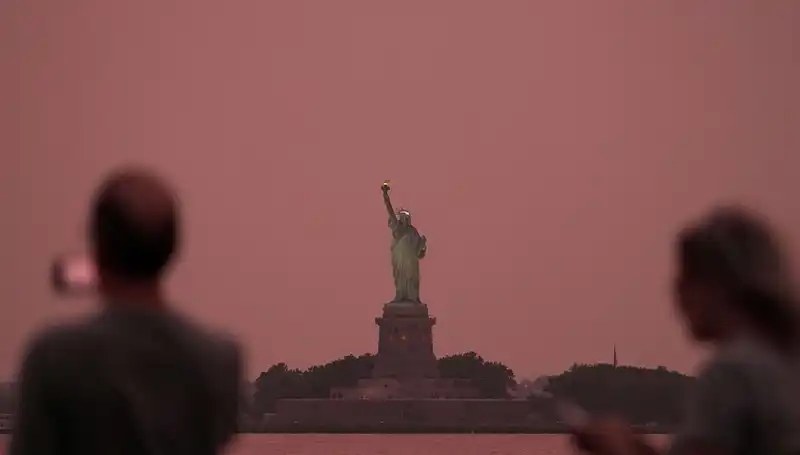 Kanada Yangınları İle New York'ta Hava Kirliliği Zirveye Ulaşıyor