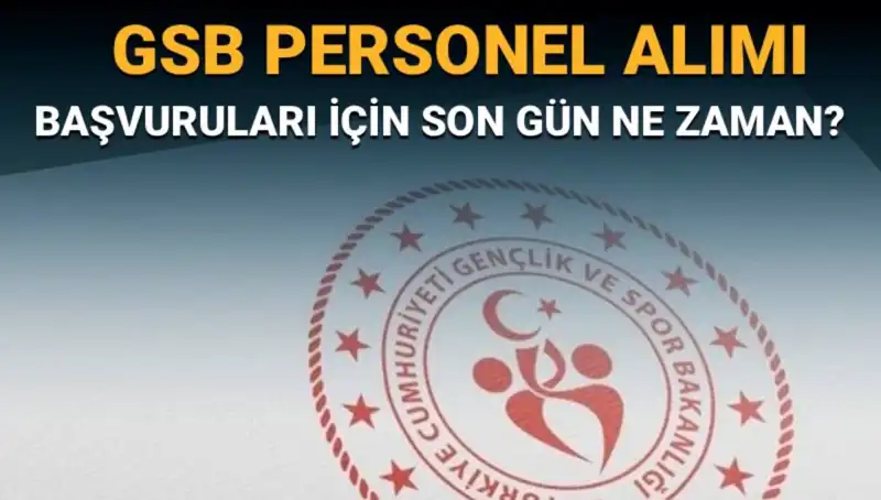 Gençlik ve Spor Bakanlığı Personel Alımı İçin Başvuru Süreci: Son Gün Nedir?