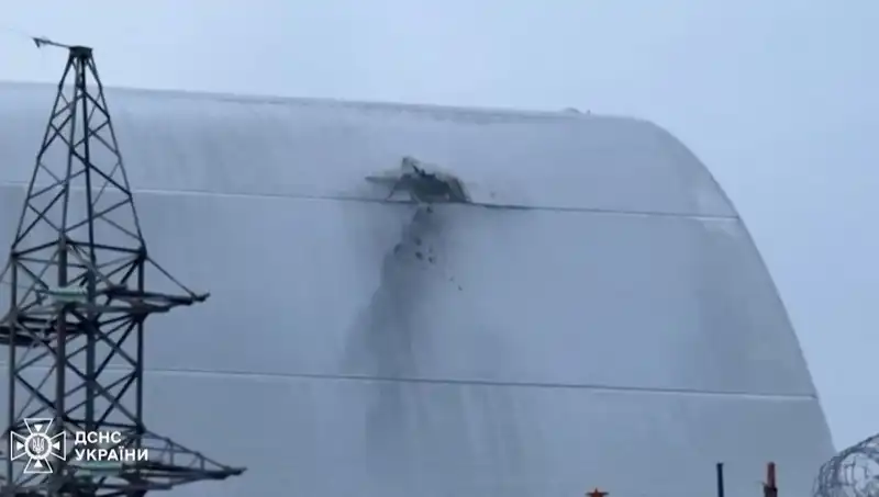 Rus İHA'sı Çernobil'de Hayalet Gibi Bir Deprem Yarattı!