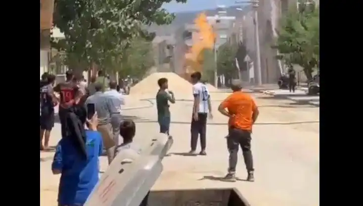 Kilis’te Doğalgaz Borusu Patladı: Şehirde Panik ve Felaket Alarmı